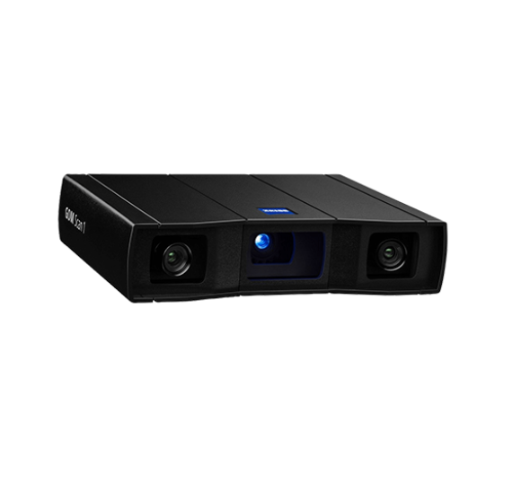 GOM Scan 1 - Mobilní a velmi kompaktní 3D skener GOM Scan 1 je mobilní a velmi kompaktní 3D skener se Stereo a Blue Light technologií