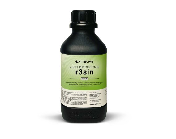 ATTBLIME resin fotopolymerní pryskyřice pro 3D tiskárny | šedá | 1 litr