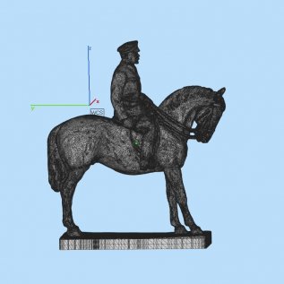 3D model vizualizuje data ze skeneru