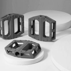 Cyklistické pedály vyrobené 3D tiskem.