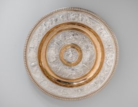 Originál wimbledonského talíře Originál wimbledonského talíře ještě před 3D skenováním