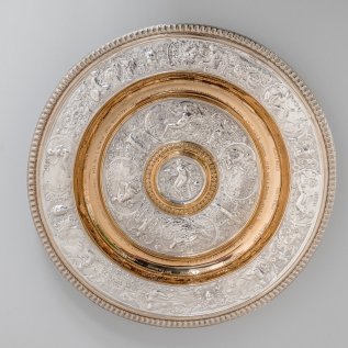 Originál wimbledonského talíře ještě před 3D skenováním