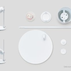 3D tištěná bílá svítidla od ED Lighting